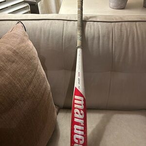 Marucci Red and White CAT8 30/20 travel baseball bat